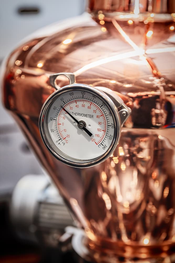 Copper alembic